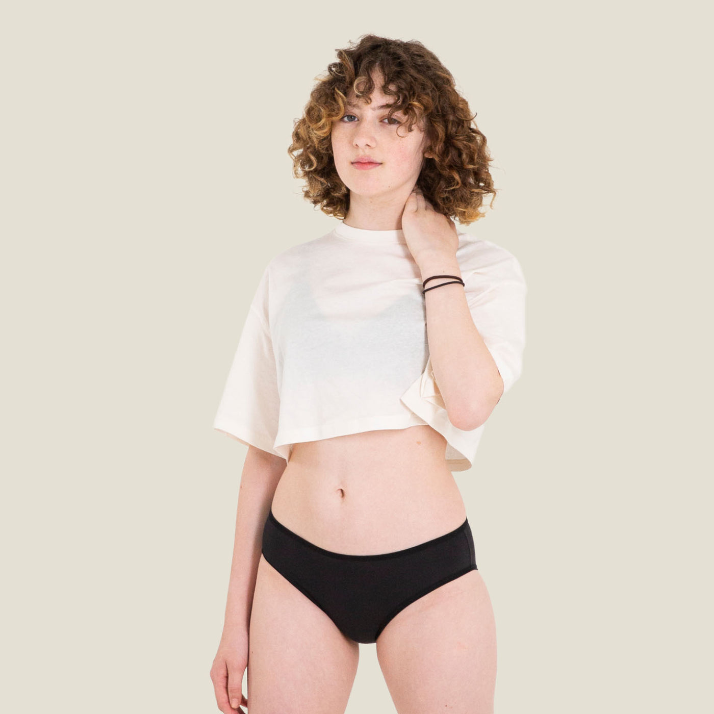 WUKA Teen Swim Bikini Brief - Black