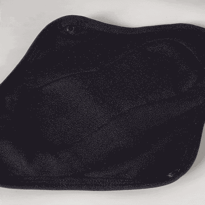 WUKA Reusable Panty Liners 3 Pack Style Light Flow Black Colour Demo