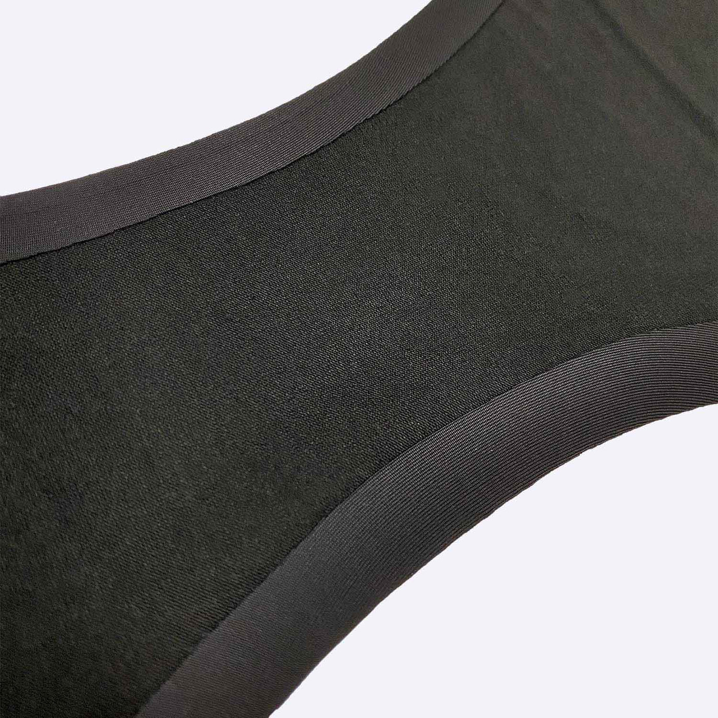 WUKA Perform Seamless Midi Brief - 7 Full Switch Set Heavy Flow Black Colour Gusset